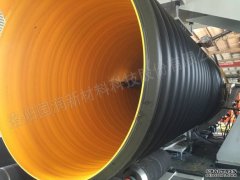 2000-3000mm鋼帶波紋管設備運行中